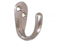 PB-CLOTHES HOOK STN NKL