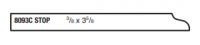 * LF 3-5/8 COL STOP 8093C/LWM913