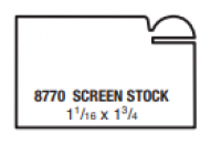 **LF 1 1/16X1 3/4 SCRN STK 8770