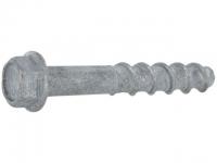 GALV SCREW-BOLT+ 1/2X4