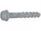 GALV SCREW-BOLT+ 1/2X6