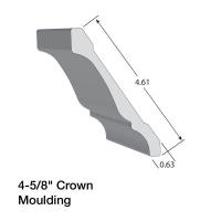 PC 4-5/8"X16' KLEER CROWN MLDG
