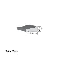 1-11/16"X16'KLEER DRIPCAP #5283