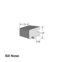 PC 1 1/2 X 1 1/4 SILL NOSE 16'