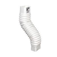 PC 3"FLEX GUTTER ELBOW WHITE