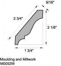 LF 2-3/4" CROWN W/COVE 8010/WM52