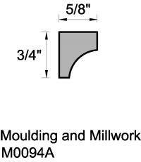 LF 5/8X3/4 COVE/SCOTIA 8062/WM96