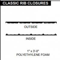 PC CLASSIC RIB INSIDE CLOSURE