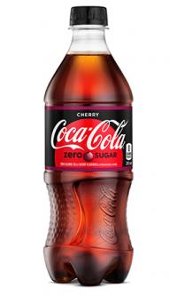 CHERRY COKE ZERO 20 OZ BOTTLE