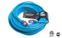 100' EXTENSION CORD BLUE 12/3