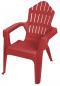 CHAIR ADIRONDACK KID RED EXP