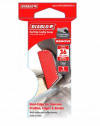 Dual-Edge 36-Grit Sanding Sponge