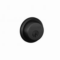 DEADBOLT KYD ONE SIDE MAT BLK