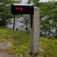 EZ CONCRETE MAILBOX POST