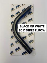90 DEGREE ELBOW GL WHITE