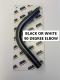 90 DEGREE ELBOW TEX BLACK