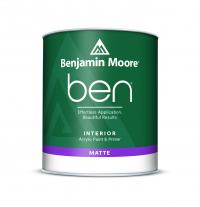 GAL BEN INT LATEX MATTE WHITE