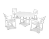 DINING SET 5-PC MONTEREY BAY WHT