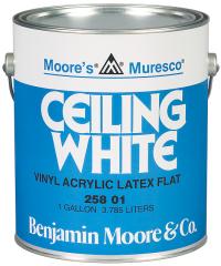 5GAL BEN MOORE MURESCO CEIL WHT