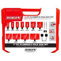 PLUMBERS HOLE SAW SET 17 PC