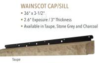 PC VERSETTA STONE TAUPE WAIN 36"