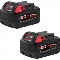 MILWAUKEE 2PK M18 5.0 BATTERIES