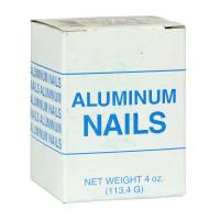 1-1/4" BLACK ALUMINUM TRIM NAILS