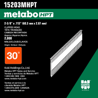 2-3/8"X 113 METABO BR SMT PAPER