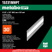 2-3/8"X 113 GALV METABO SMT PAPR
