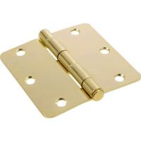 3-1/2" SQUEAK PR BRASS HINGE 3PK