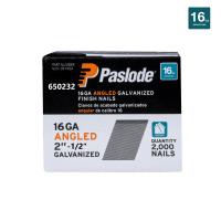 PASLODE 2-1/2" BRAD GALV ANG 16G