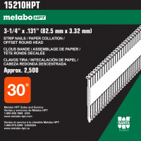 3-1/4"X 131 METABO BR SMT PAPER