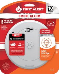 SMOKE ALARM DC LIGHT B/O 10YR