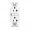 *RECEPTACLE GFCI WHITE 20A 125V