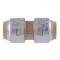 SHARKBITE COUPLING BRASS 1/2X1/2