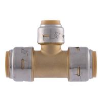 TEE BRASS 3/4 X 3/4 X 1/2IN
