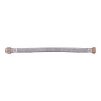 HOSE SS FLEX 3/4 FIP X 18IN LF