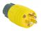 STRT BLD PLUG WT YEL 15A 125V