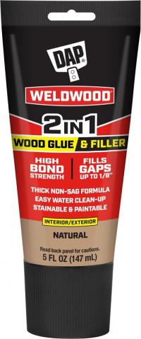 DAP 2-IN-1 WOOD GLUE AND FILLER