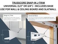 TRUSSCORE J-TRIM UNIVERSAL 10'