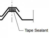 BUTYL TAPE SEALANT 3/8" X 50'