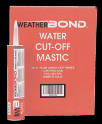 WEATHERBOND WATER CUT-OFF