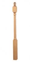 4040/769 48" OAK NEWEL BALLTOP