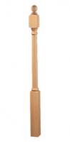 4042/770 54" OAK NEWEL BALLTOP