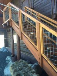 *WILD HOG STAIR 5'X6' SILVER HOG