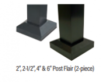 WESTBURY 2" POST FLAIR BASE