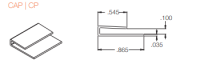 PC END CAP STRUCTOGLAS FRP