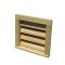 12X12 WOOD LOUVER