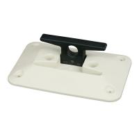 Folding Dock Cleat White 6"