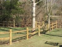 SPLIT RAIL SECT 2 RAIL TREATED